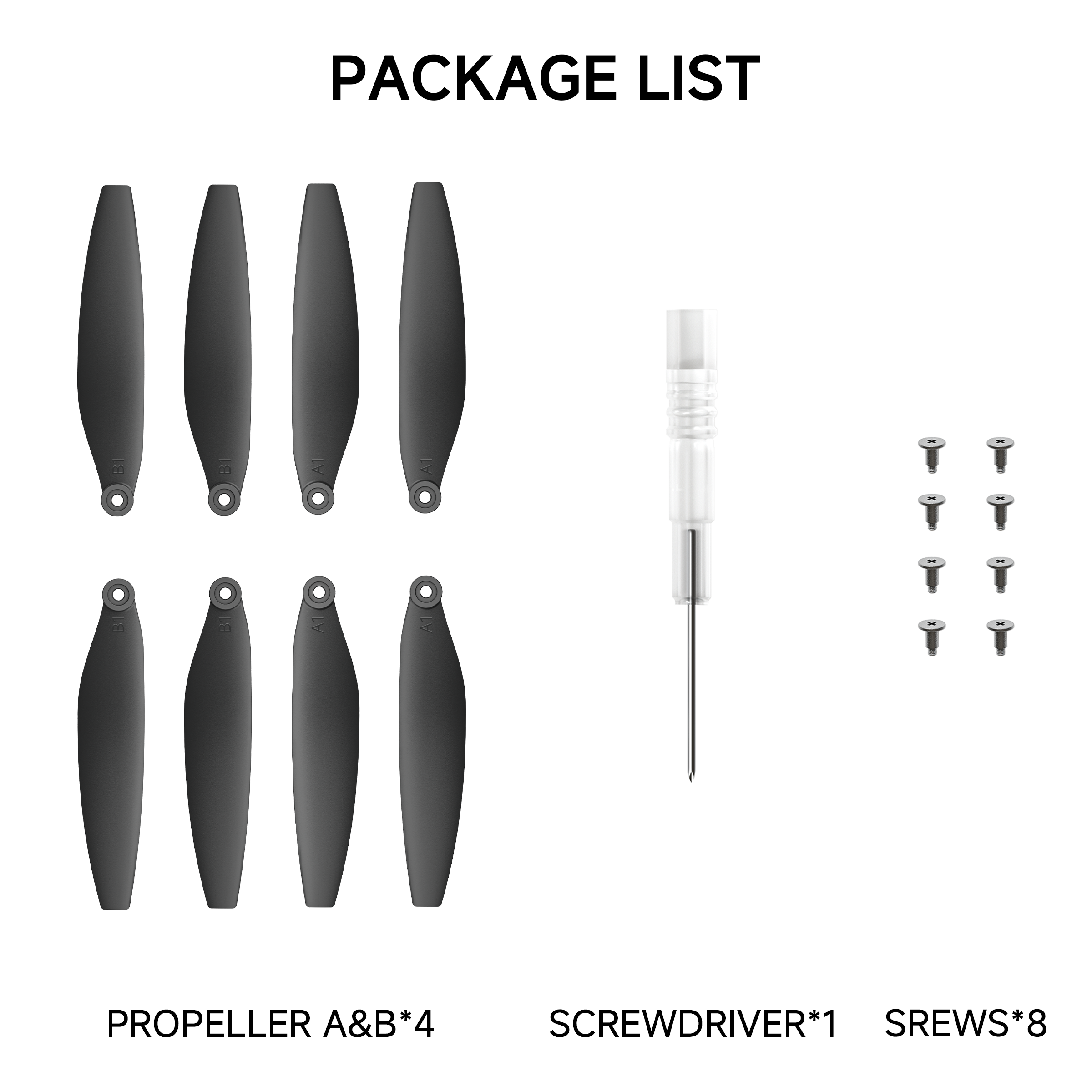 AMETA S20 PRO Propellers Screwdriver Screws