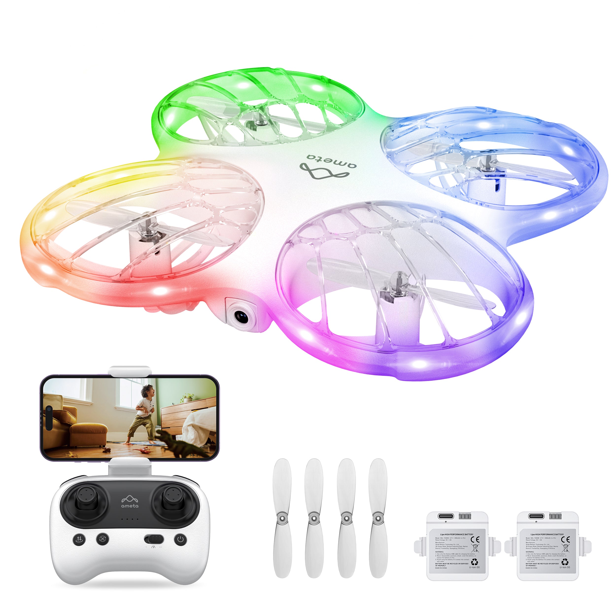 Batería Para Dron Ameta Morpho Batería Recargable Li-po 3.7V 850mAh Para Drone Ameta Morpho – Incluye Cable USB, Ligera Y Con Protección De Sobrecarga Batería Para Dron Ameta Morpho Batería Recargable Li-po 3.7V 850mAh Para Drone Ameta Morpho – Incluye Cable USB, Ligera Y Con Protección De Sobrecarga